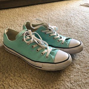 Mint Green Chuck Taylors